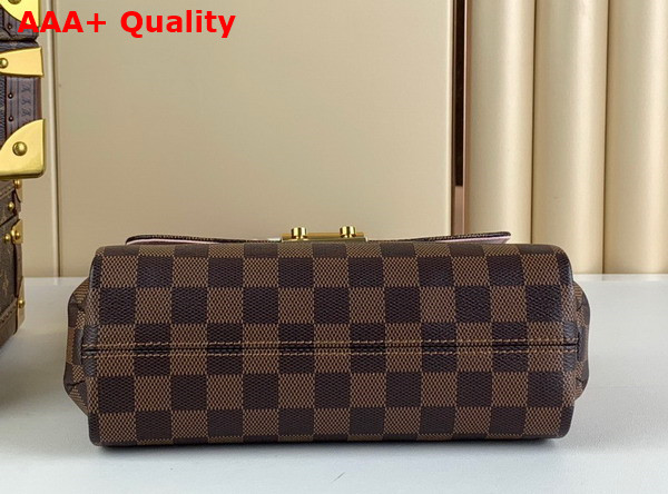 Louis Vuitton Croisette Handbag in Damier Ebene Coated Canvas N40451 Replica