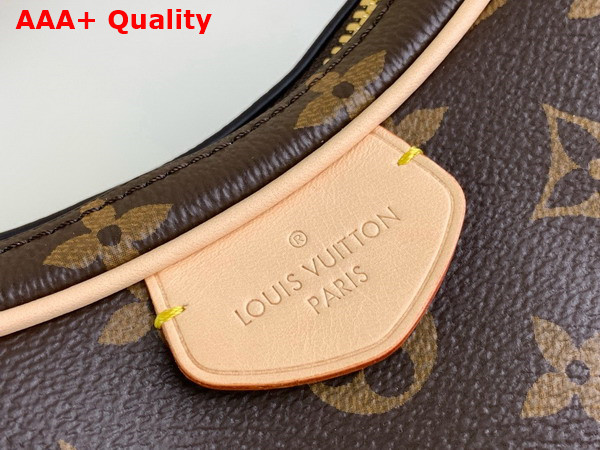Louis Vuitton Croissant MM Handbag in Monogram Coated Canvas M46828 Replica