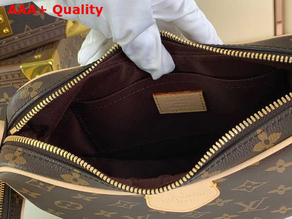 Louis Vuitton Croissant MM Handbag in Monogram Coated Canvas M46828 Replica