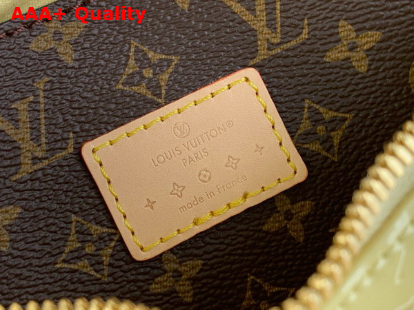 Louis Vuitton Croissant PM Bag in Chic and Yellow Monogram Vernis Embossed Cowhide Leather M24020 Replica