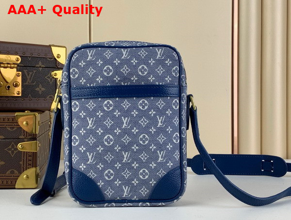 Louis Vuitton Crossbody Bag in Blue Monogram Jacquard Denim Replica