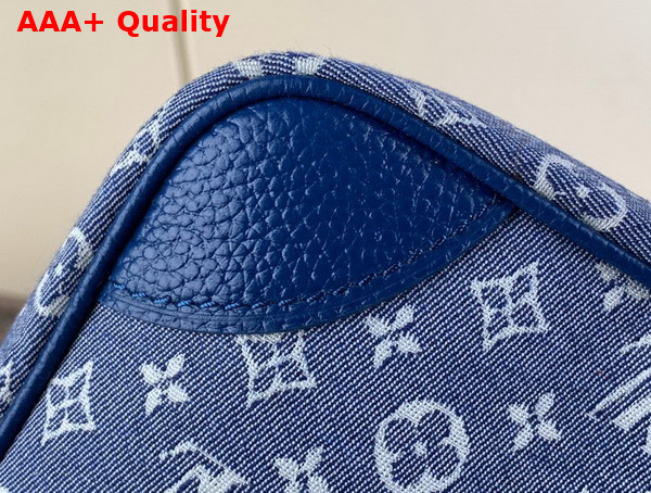 Louis Vuitton Crossbody Bag in Blue Monogram Jacquard Denim Replica