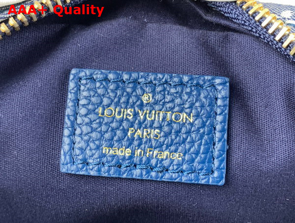 Louis Vuitton Crossbody Bag in Blue Monogram Jacquard Denim Replica