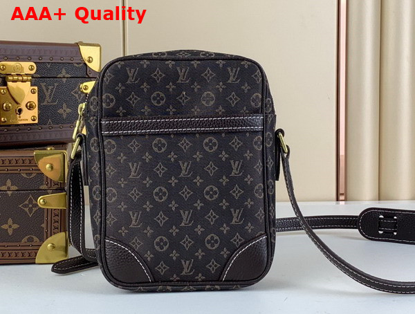 Louis Vuitton Crossbody Bag in Brown Monogram Jacquard Denim Replica