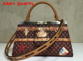 Louis Vuitton Crown Frame Transformed Monogram Coated Canvas Exterior M43946 Replica