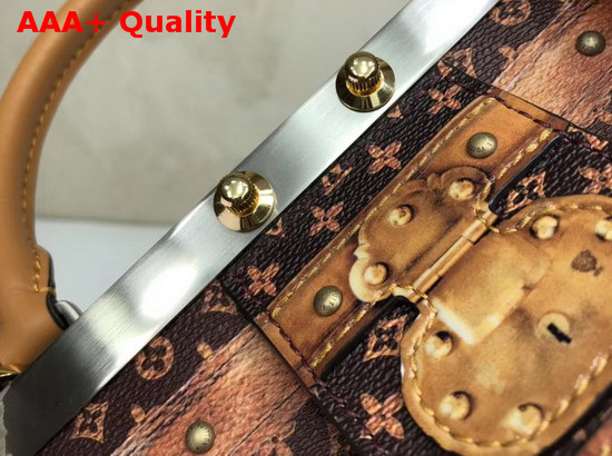 Louis Vuitton Crown Frame Transformed Monogram Coated Canvas Exterior M43946 Replica