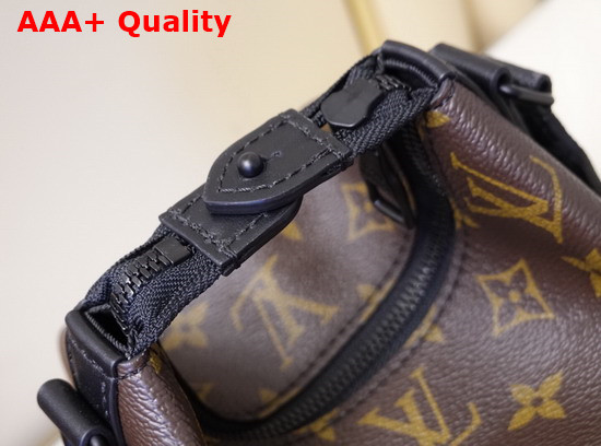 Louis Vuitton Cruiser Messenger LV Rubber Theme Monogram and Monogram Eclipse Canvas M57966 Replica