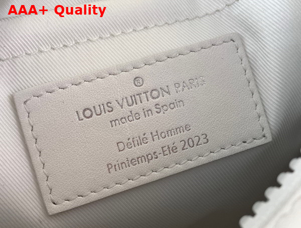 Louis Vuitton Cruiser Messenger in White Calf Leather Replica