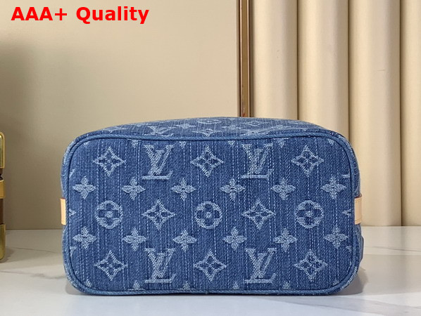 Louis Vuitton Cruiser Toiletry Bag in Blue Denim Monogram Denim M27945 Replica