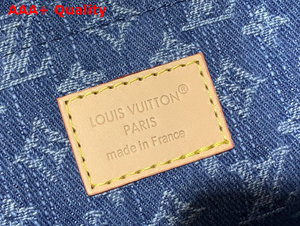 Louis Vuitton Cruiser Toiletry Bag in Blue Denim Monogram Denim M27945 Replica