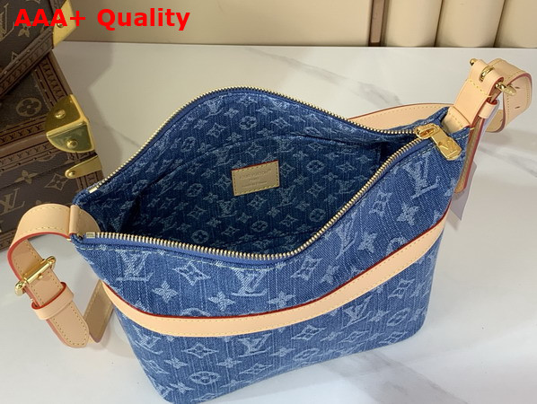 Louis Vuitton Cruiser Toiletry Bag in Blue Denim Monogram Denim M27945 Replica