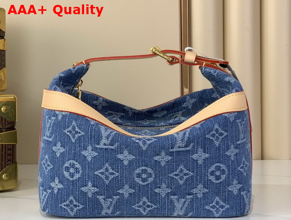 Louis Vuitton Cruiser Toiletry Bag in Blue Denim Monogram Denim M27945 Replica