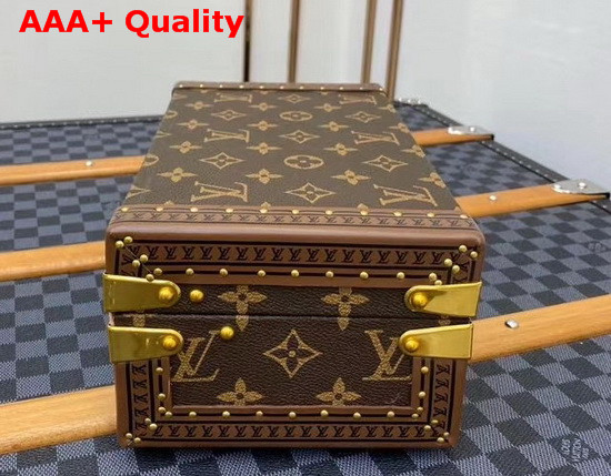 Louis Vuitton Cufflinks Box Monogram Canvas M47025 Replica