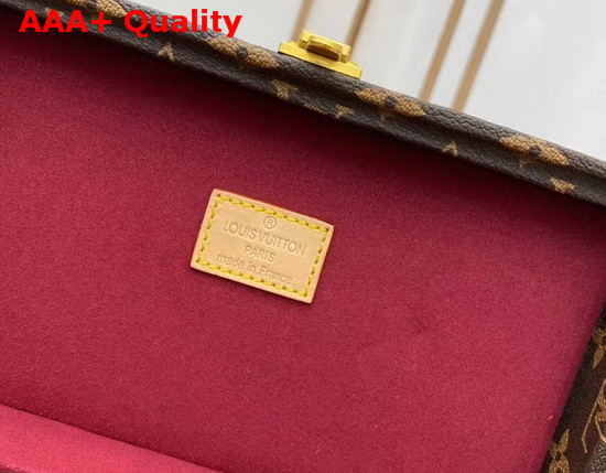 Louis Vuitton Cufflinks Box Monogram Canvas M47025 Replica