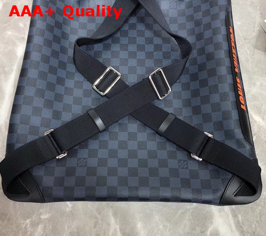 Louis Vuitton Damier Cobalt Race Drawstring Backpack N40170 Replica