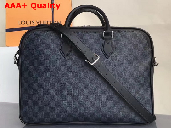 Louis Vuitton Dandy Briefcase MM Damier Cobalt N44000 Replica