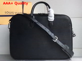 Louis Vuitton Dandy MM Briefcase Epi Noir M54404 Replica