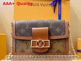 Louis Vuitton Dauphine Chain Wallet Monogram Canvas M68746 Replica