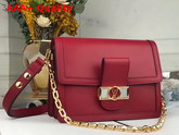 Louis Vuitton Dauphine MM Cherry Berry Smooth Calf Leather M55735 Replica