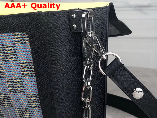 Louis Vuitton Dauphine MM Handbag Monogram LV Pop Blue Replica