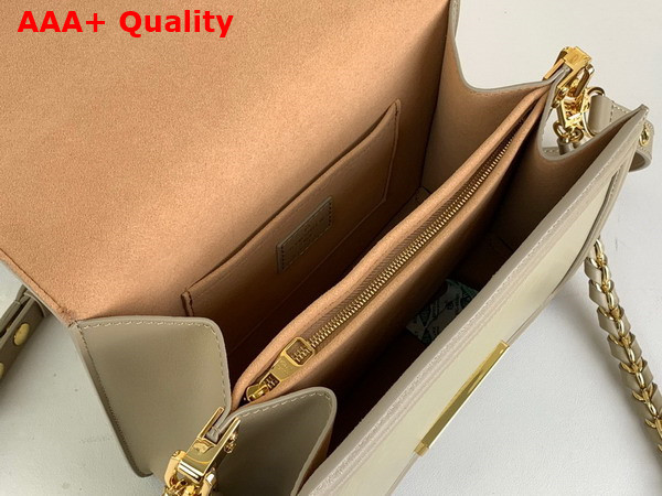 Louis Vuitton Dauphine MM Handbag in Poivre Brown Epi Grained Cowhide Leather M23635 Replica
