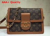 Louis Vuitton Dauphine MM Monogram Coated Canvas Replica