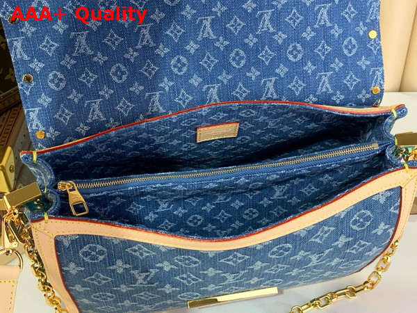 Louis Vuitton Dauphine Soft GM Monogram Denim M13319 Replica