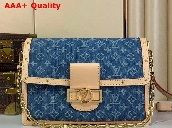 Louis Vuitton Dauphine Soft GM Monogram Denim M13319 Replica