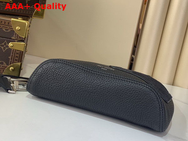 Louis Vuitton Delta Slingbag in Black LV Touch Calfskin Leather M27060 Replica