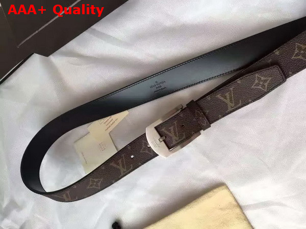 Louis Vuitton Detroit Belt 35mm Monogram Canvas Replica