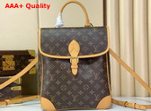 Louis Vuitton Diane Backpack MM Monogram Coated Canvas M29631 Replica