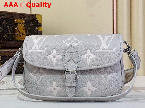 Louis Vuitton Diane Brume Quartz Monogram Empreinte Leather M14214 Replica