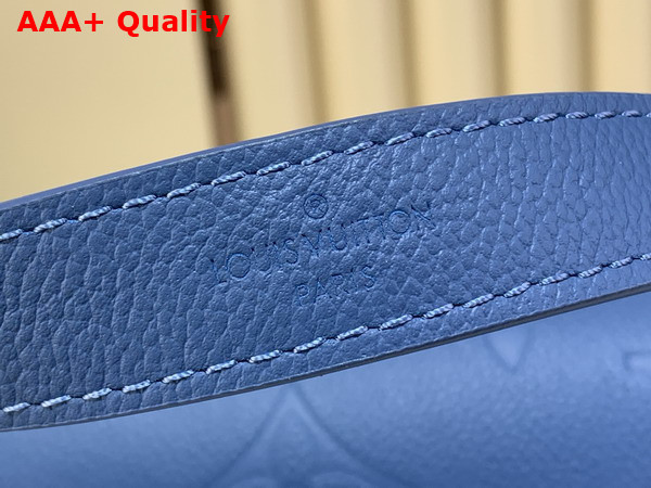 Louis Vuitton Diane Handbag in Blue Jean Monogram Empreinte Leather M27362 Replica