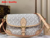 Louis Vuitton Diane PM Handbag in Monogram Embleme Peuplier Jacquard Textile M29795 Replica