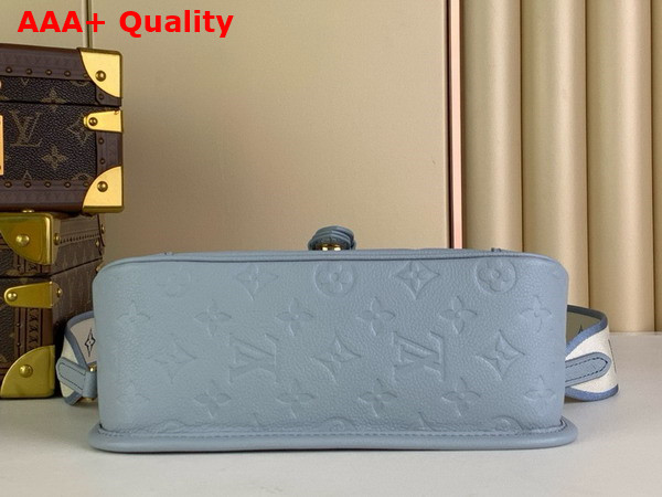 Louis Vuitton Diane Satchel Bag in Blue Hour Monogram Empreinte Leather M46846 Replica