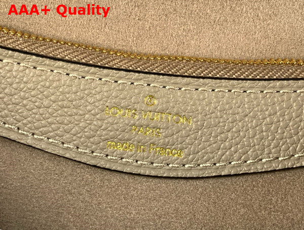 Louis Vuitton Diane Satchel Bag in Tourterelle Beige Cream Monogram Empreinte Leather M46583 Replica