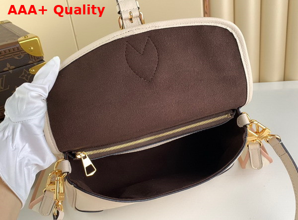 Louis Vuitton Diane Satchel in Creme Monogram Empreinte Leather M46388 Replica