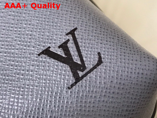 Louis Vuitton Discovery Backpack Gray Monochrome Taiga Leather M30728 Replica