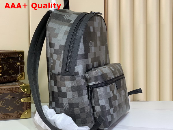 Louis Vuitton Discovery Backpack PM Black Damouflage Coated Canvas M28789 Replica