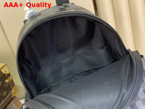 Louis Vuitton Discovery Backpack PM Black Damouflage Coated Canvas M28789 Replica