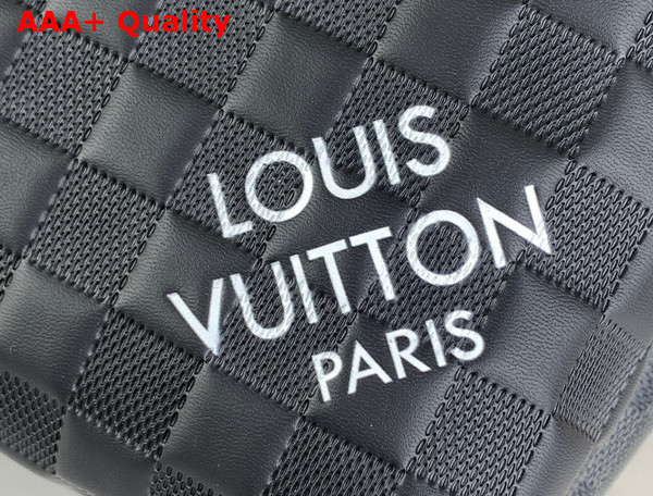 Louis Vuitton Discovery Backpack PM Damier Infini Cowhide Leather and Damier Graphite Coated Canvas N40436 Replica