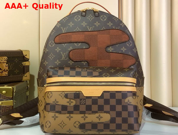 Louis Vuitton Discovery Backpack PM Monogram Landscape Coated Canvas M26130 Replica