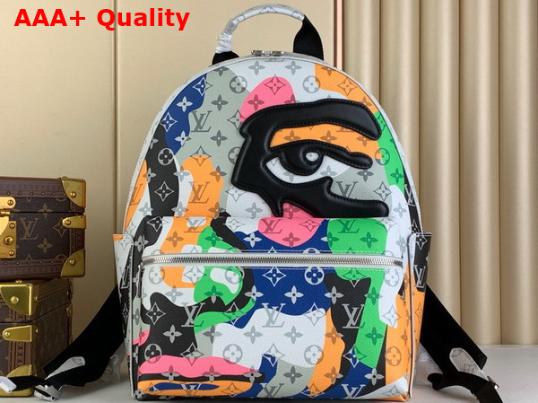 Louis Vuitton Discovery Backpack PM Multicolor Monogram Coated Canvas and Cowhide Leather M46680 Replica