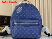Louis Vuitton Discovery Backpack PM in Ocean Monogram Heritage Coated Canvas M26942 Replica
