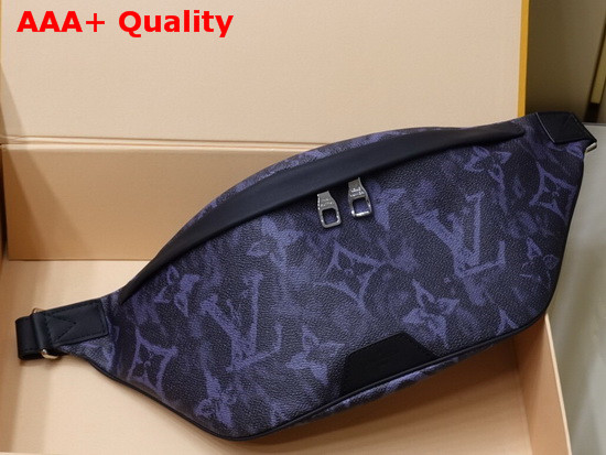 Louis Vuitton Discovery Bumbag Monogram Pastel Noir Coated Canvas M57276 Replica
