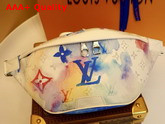 Louis Vuitton Discovery Bumbag PM Colorful Pastel Monogram Watercolor Multico Canvas M45759 Replica