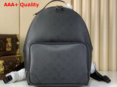 Louis Vuitton Discovery Cargo Backpack in Black Monogram Midnight Coated Canvas M26765 Replica