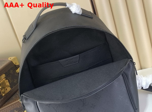 Louis Vuitton Discovery Cargo Backpack in Black Monogram Midnight Coated Canvas M26765 Replica