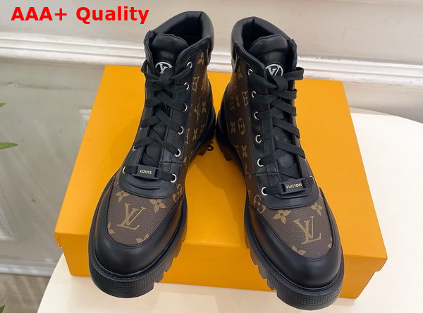Louis Vuitton District Ankle Boot Ranger in Monogram Canvas Replica