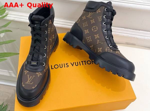 Louis Vuitton District Ankle Boot Ranger in Monogram Canvas Replica